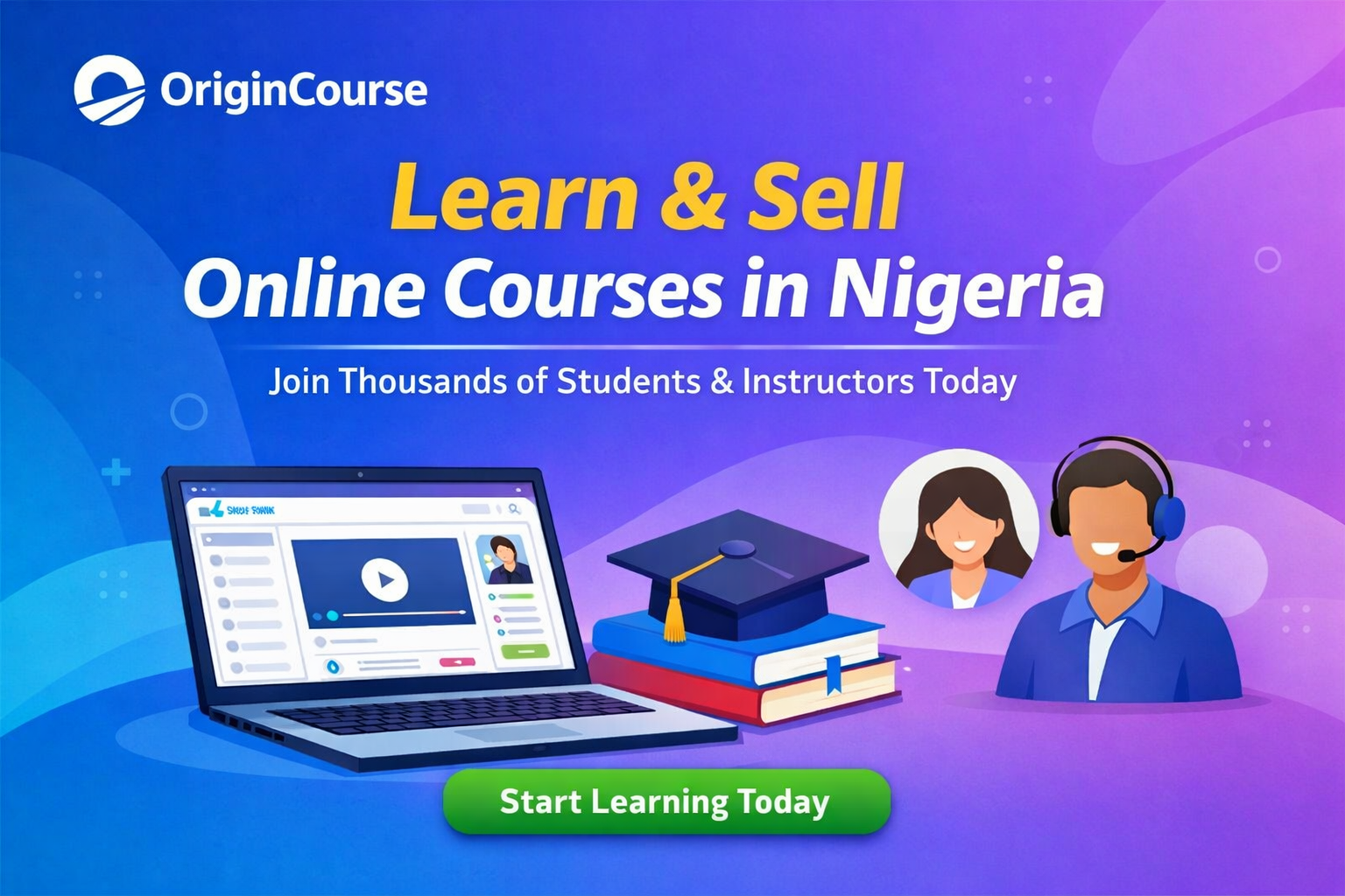 OriginCourse | Learn Skills  Sell Courses Online